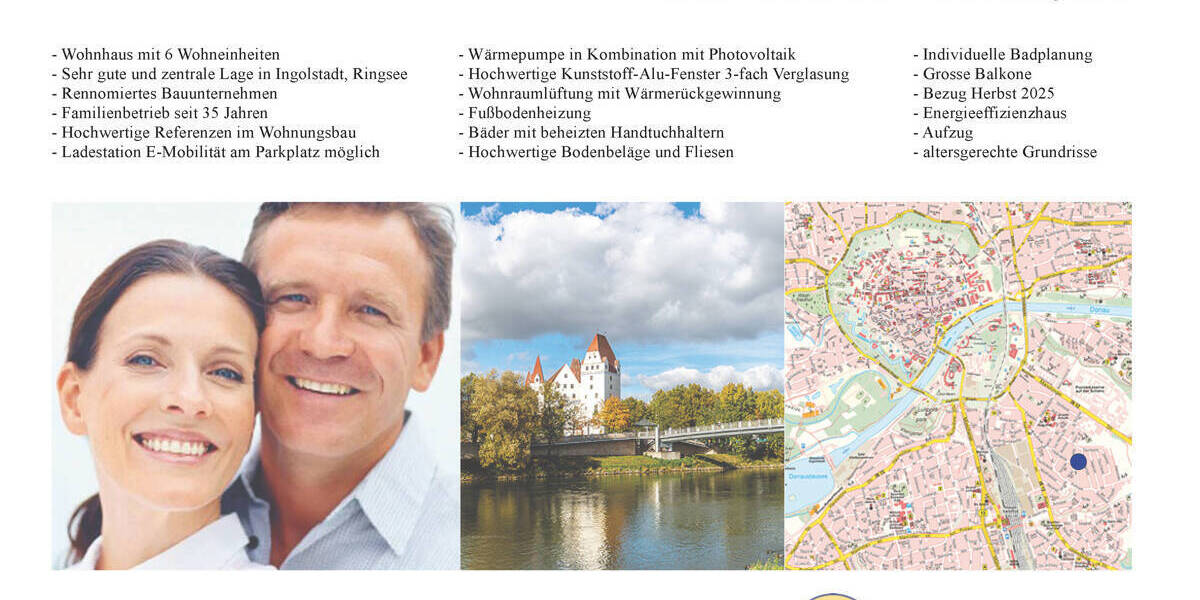 Etagenwohnung Ingolstadt Südost - 3 Zimmer, 85 m&sup2;, 522.000&euro; | Angebot:25706083