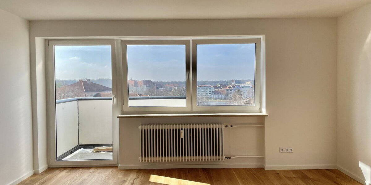 Etagenwohnung Ingolstadt Brückenkopf - 3 Zimmer, 82 m&sup2;, 1.189&euro; | Angebot:26795407