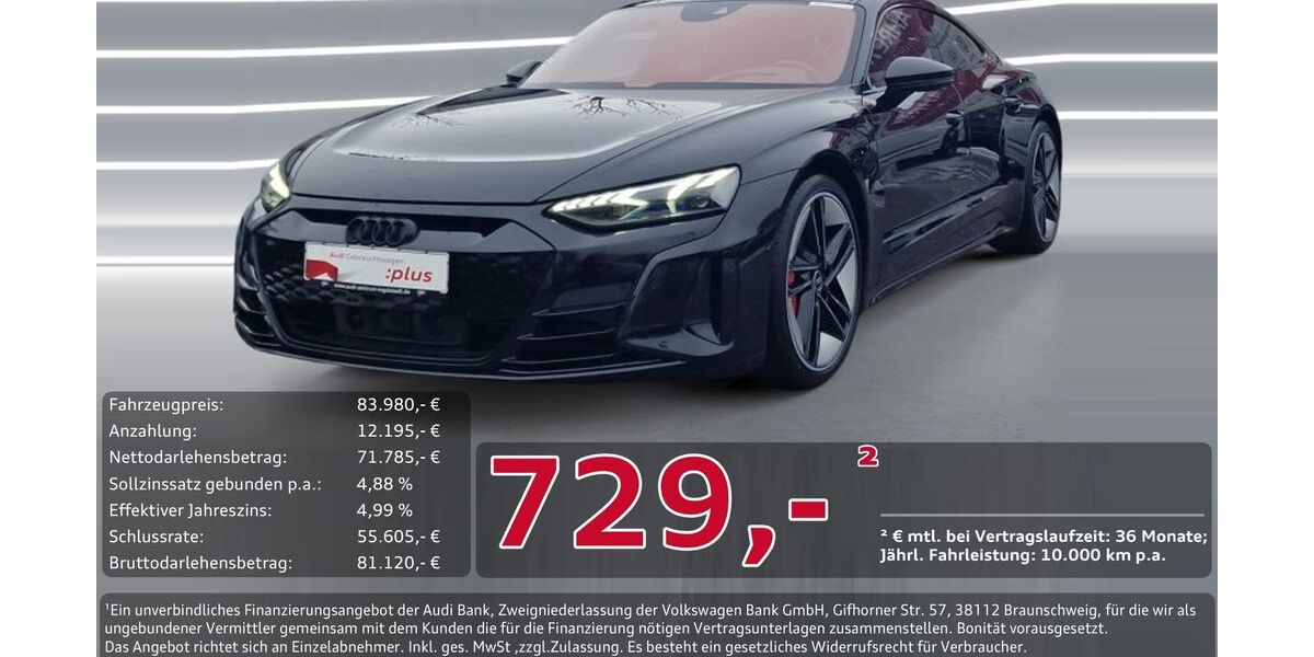 Audi RS e-tron GT 29.774 km 82.950 &euro; Ingolstadt 85057