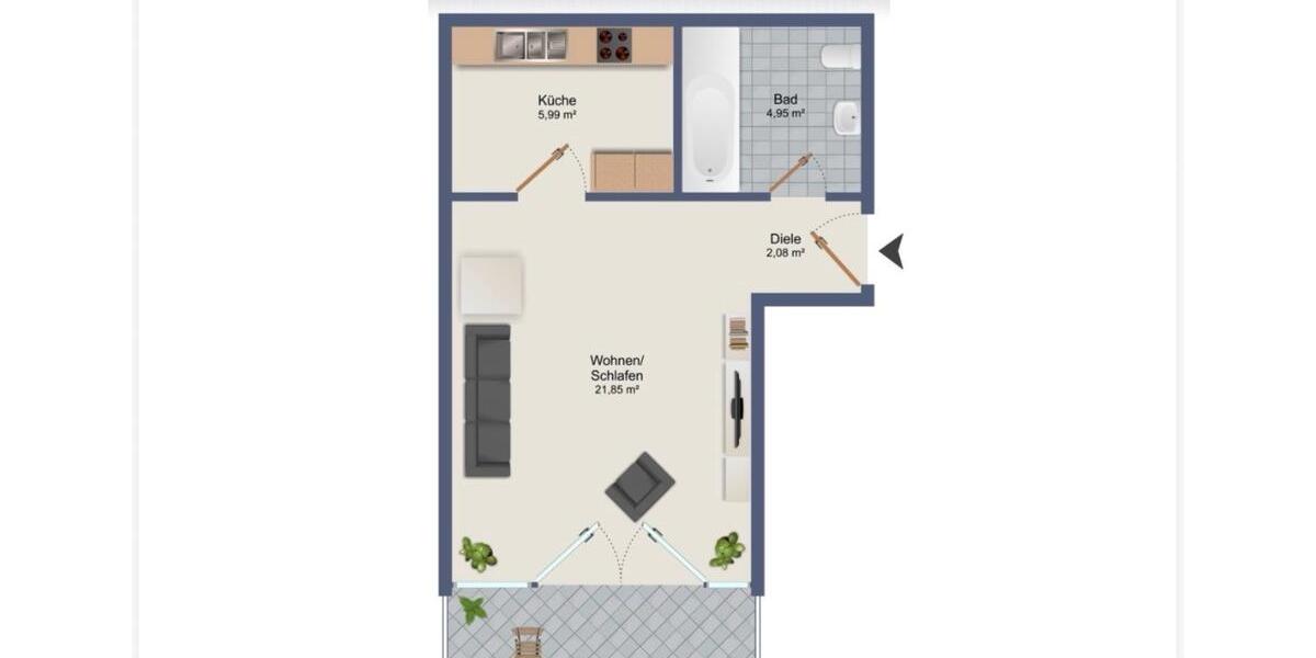 Loft - Studio - Atelier Ingolstadt - 1 Zimmer, 40 m&sup2;, 790&euro; | Angebot:27556751