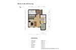 Etagenwohnung Ingolstadt - 2 Zimmer, 42 m&sup2;, 1.095&euro; | Angebot:27593295