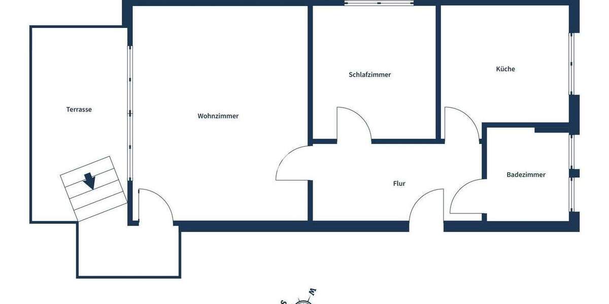 Etagenwohnung Manching (EG rechts) Westenhausen - 2 Zimmer, 60 m&sup2;, 228.000&euro; | Angebot:25677545