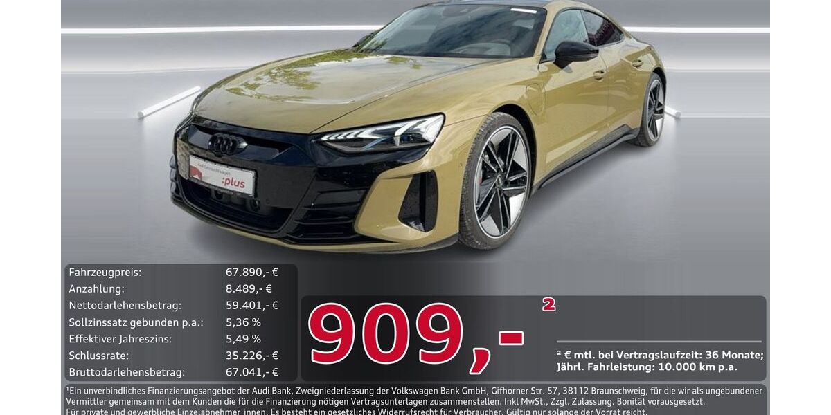 Audi RS e-tron GT 86.393 km 67.890 &euro; Ingolstadt 85057