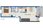 Erdgeschoßwohnung Ingolstadt Nordost - 2 Zimmer, 51 m&sup2;, 1.000&euro; | Angebot:27546895