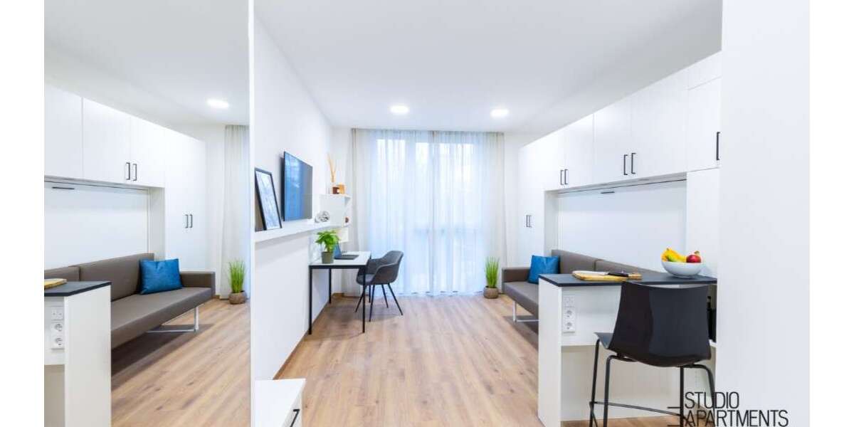 Etagenwohnung Ingolstadt Konradviertel - 1 Zimmer, 32 m&sup2;, 565&euro; | Angebot:25192630