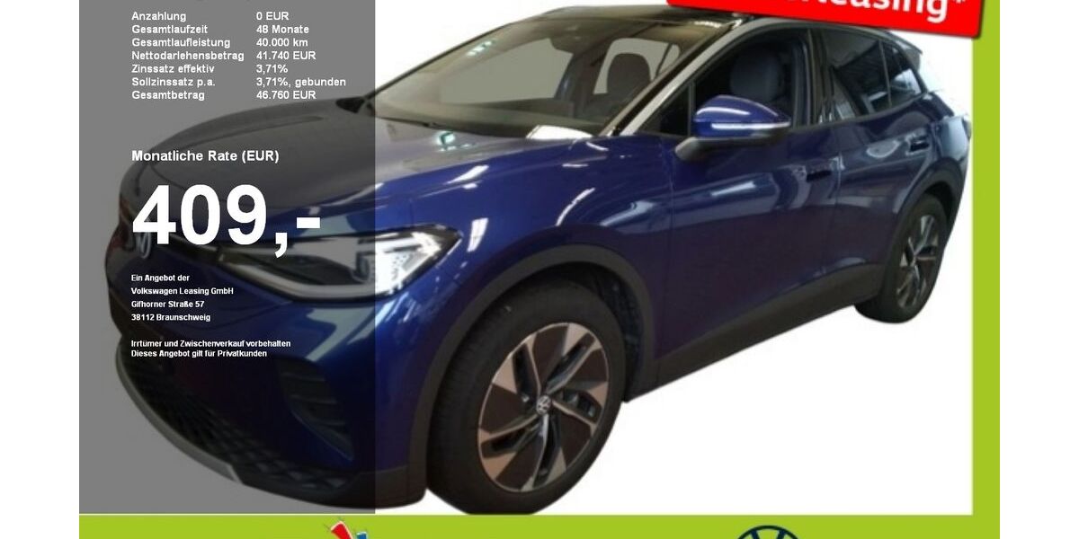 VW ID.4 6.888 km 42.860 &euro; Mainburg 84048