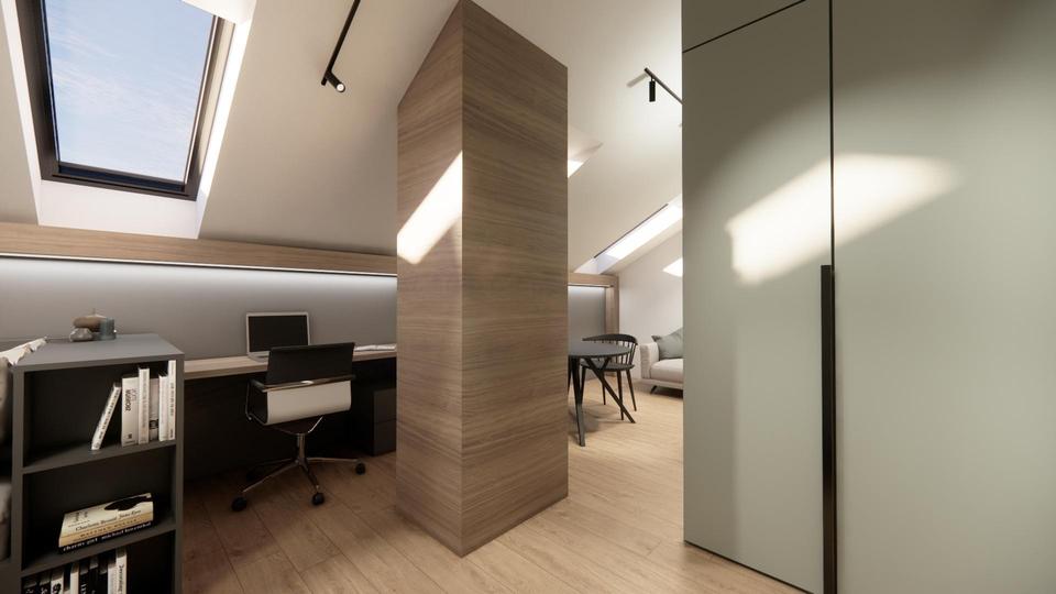 Dachgeschoßwohnung Eichstätt - 1 Zimmer, 41 m&sup2;, 550&euro; | Angebot:25440808