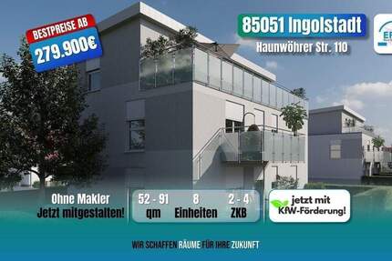 Wohnung Ingolstadt Münchener Straße - 2 Zimmer, 279.900&euro; | Angebot:25928496