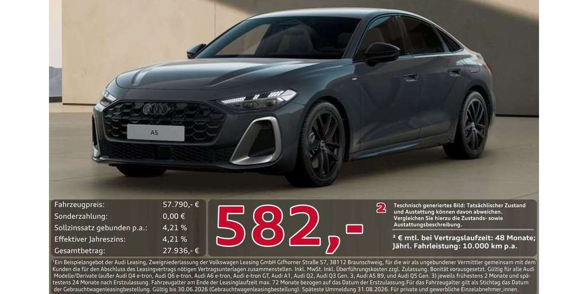 Audi A5 7.229 km 57.790 &euro; Ingolstadt 85057
