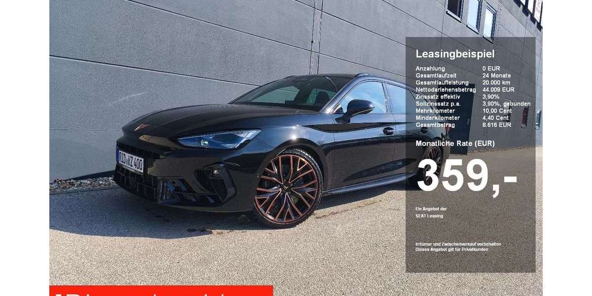 Cupra Leon 6.500 km 48.999 &euro; Riedenburg 93339