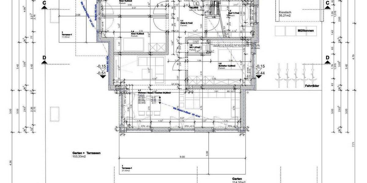 Terrassenwohnung Ingolstadt Südost - 4 Zimmer, 108 m&sup2;, 599.000&euro; | Angebot:26859256