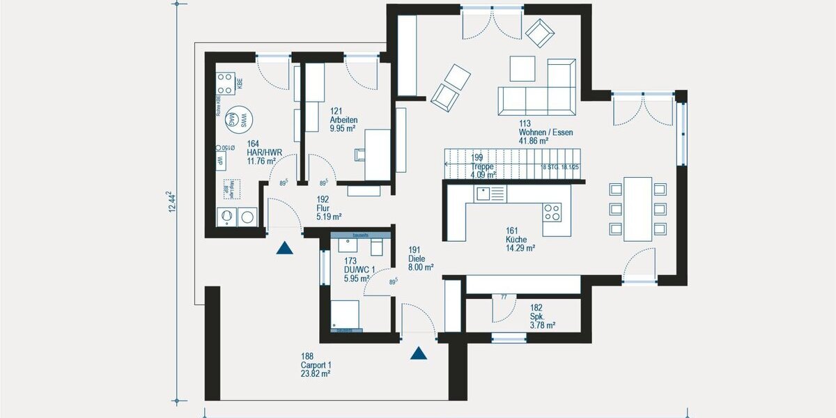 Modern - klar - flexibel planbar! Euer Traumhaus nach Euren Wünschen - auf Wunsch bezugsfertig - Einfamilienhaus Königsmoos | Angebot:27656374