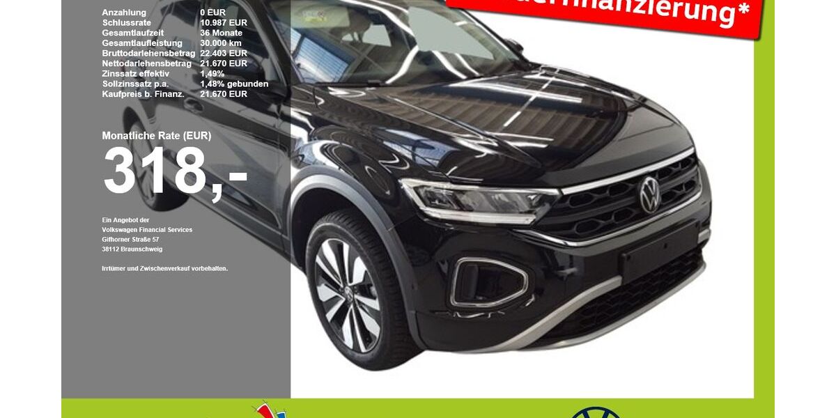 VW T-Roc 5.277 km 21.670 &euro; Mainburg 84048