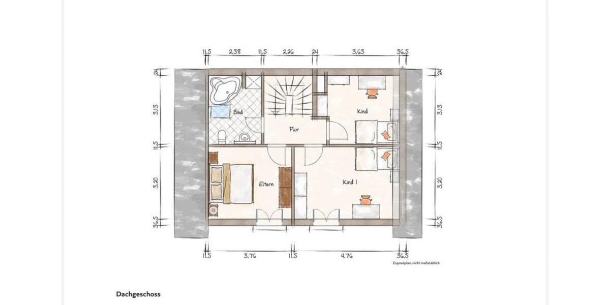 Doppelhaushälfte Denkendorf - 5 Zimmer, 135 m&sup2;, 469.000&euro; | Angebot:26599604