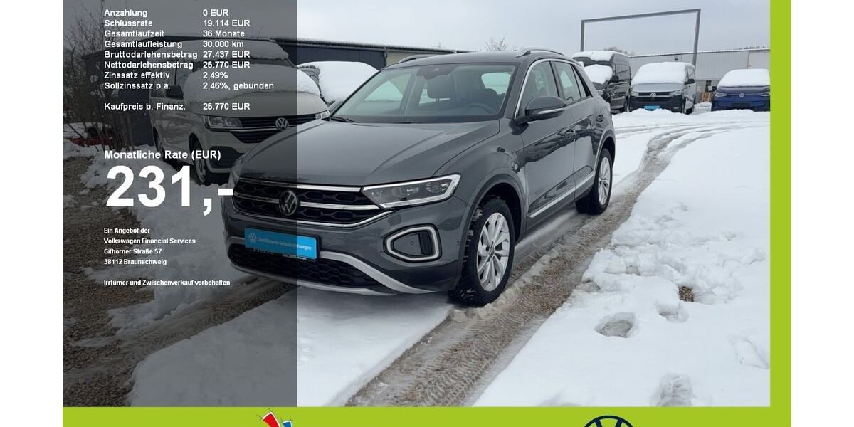 VW T-Roc 7.907 km 25.260 &euro; Mainburg 84048