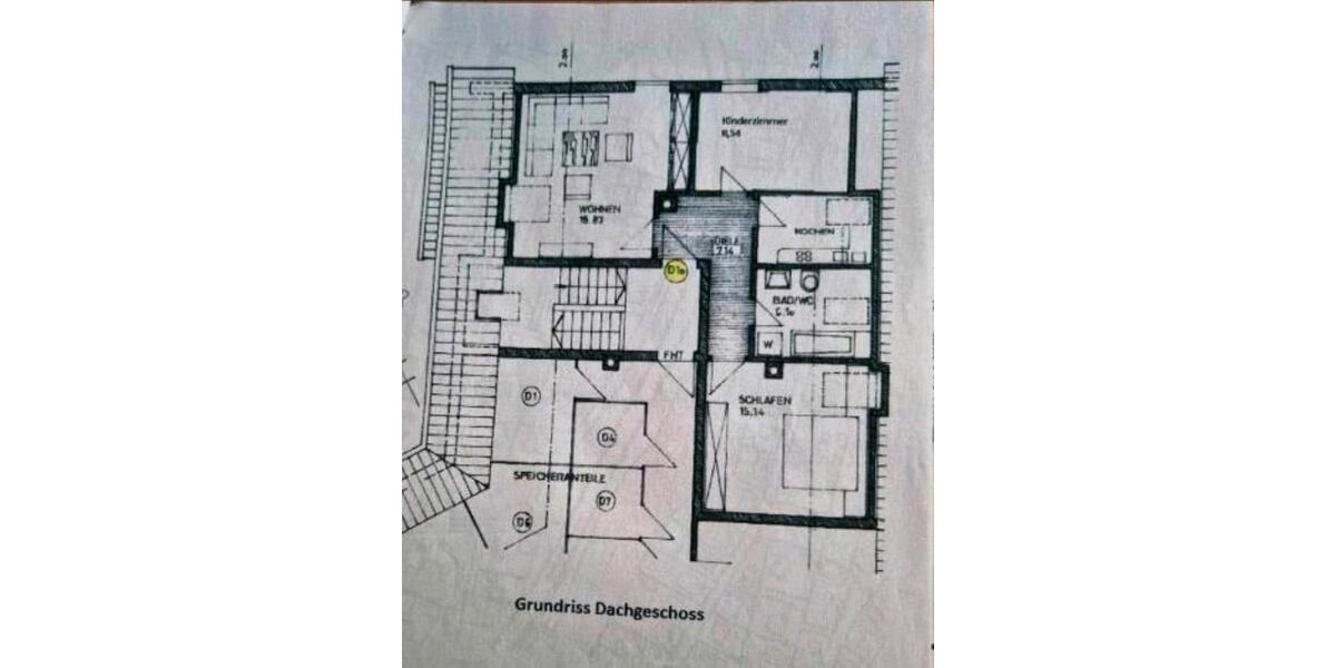 Dachgeschoßwohnung Pfaffenhofen an der Ilm - 3 Zimmer, 63 m&sup2;, 255.000&euro; | Angebot:25217214