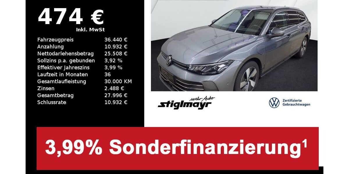 VW Passat Variant 17.112 km 36.440 &euro; Pfaffenhofen/Ilm 85276