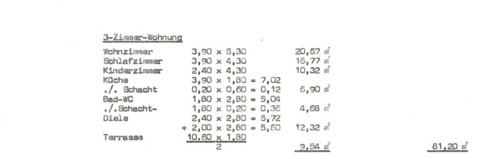 Etagenwohnung Ingolstadt Münchener Straße - 3 Zimmer, 82 m&sup2;, 319.000&euro; | Angebot:25394548