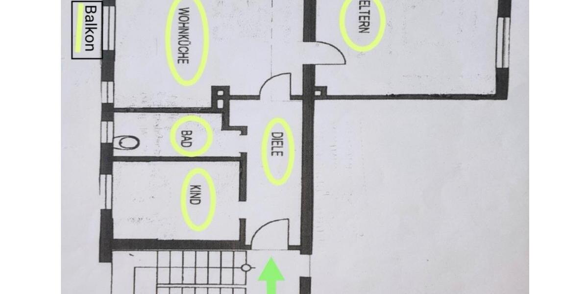 Etagenwohnung Neuburg an der Donau - 3 Zimmer, 55 m&sup2;, 356.000&euro; | Angebot:26074049