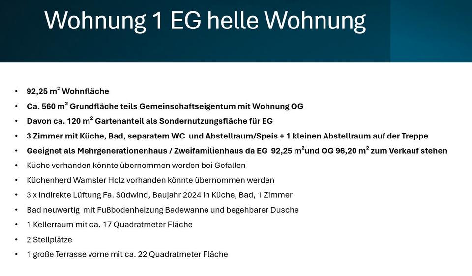 Etagenwohnung Neustadt an der Donau - 3 Zimmer, 93 m&sup2;, 313.000&euro; | Angebot:25995710