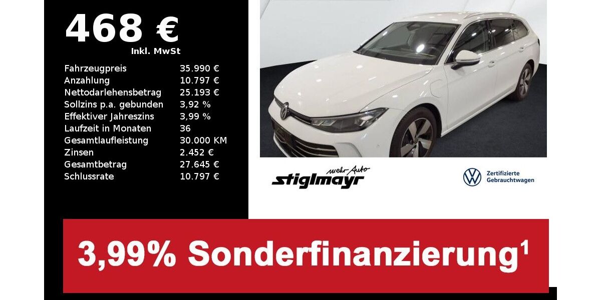 VW Passat Variant 21.931 km 35.990 &euro; Pfaffenhofen/Ilm 85276