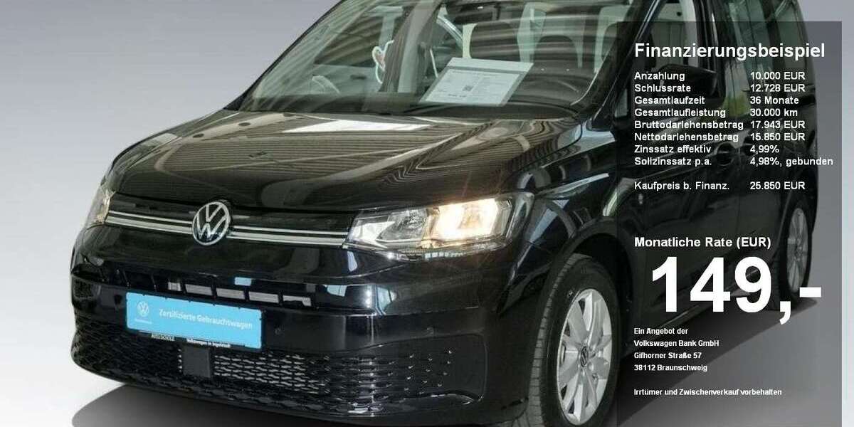 VW Caddy 43.130 km 25.850 &euro; Ingolstadt 85053