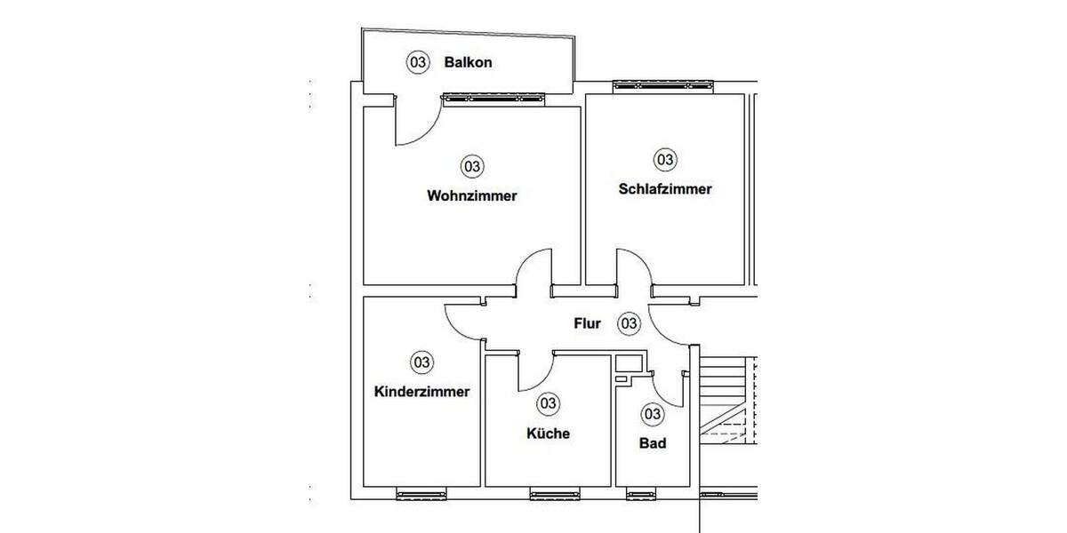 Etagenwohnung Ingolstadt Nordost - 3 Zimmer, 76 m&sup2;, 254.900&euro; | Angebot:25868160