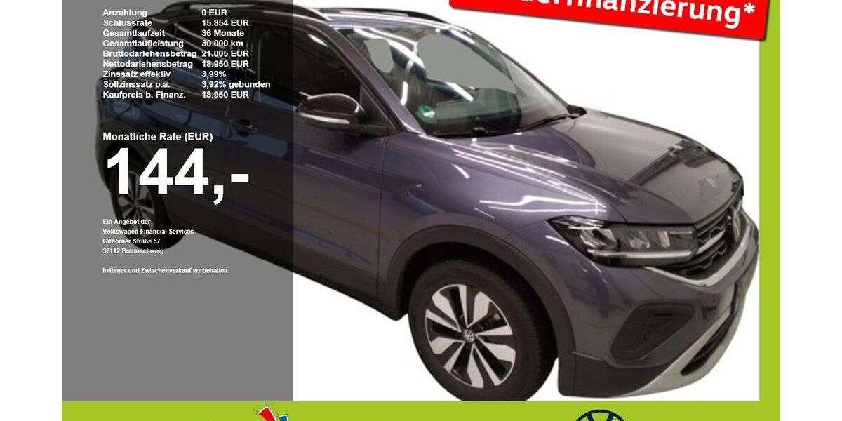 VW T-Cross 11.468 km 18.950 &euro; Mainburg 84048
