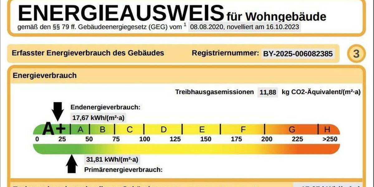 Etagenwohnung Ingolstadt Nordost - 3 Zimmer, 61 m&sup2;, 319.000&euro; | Angebot:26627666