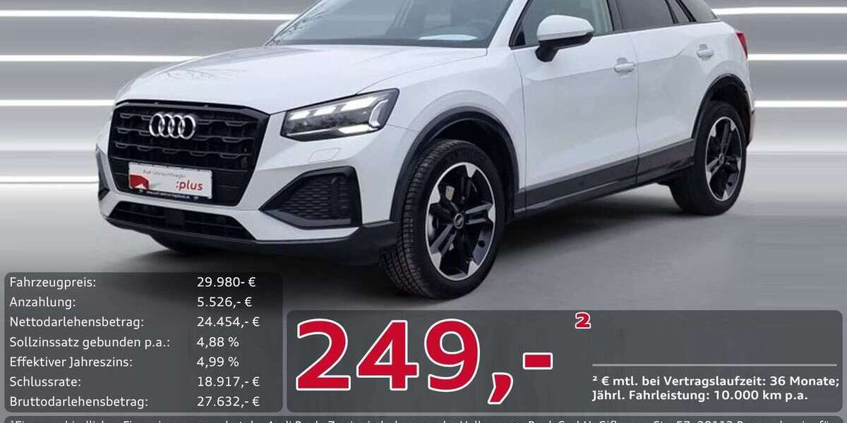 Audi Q2 13.100 km 29.980 &euro; Ingolstadt 85057