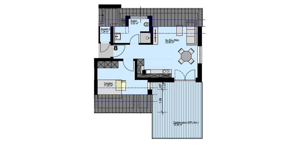 Etagenwohnung Gaimersheim - 2 Zimmer, 312.000&euro; | Angebot:25670431
