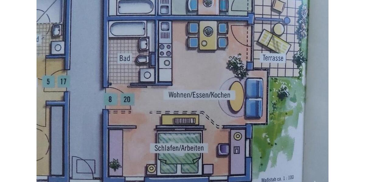 Etagenwohnung Ingolstadt Südost - 2 Zimmer, 47 m&sup2;, 199.999&euro; | Angebot:26689497