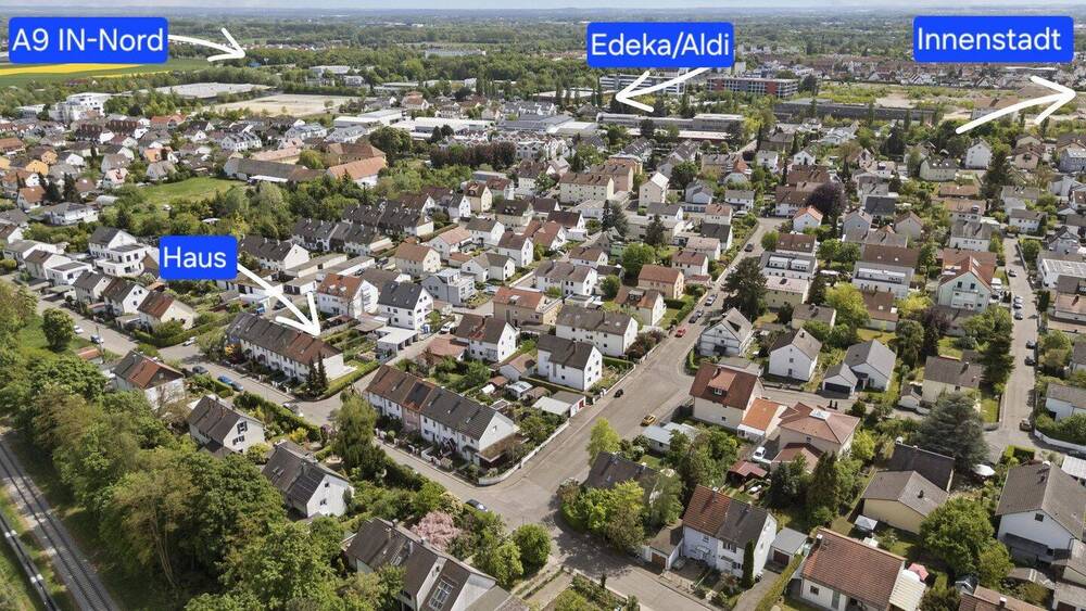 Reihenendhaus Ingolstadt Nordost - 4 Zimmer, 105 m&sup2;, 559.000&euro; | Angebot:26624892