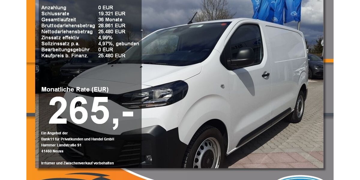 Fiat Scudo 14.005 km 25.480 &euro; Neustadt / Donau 93333