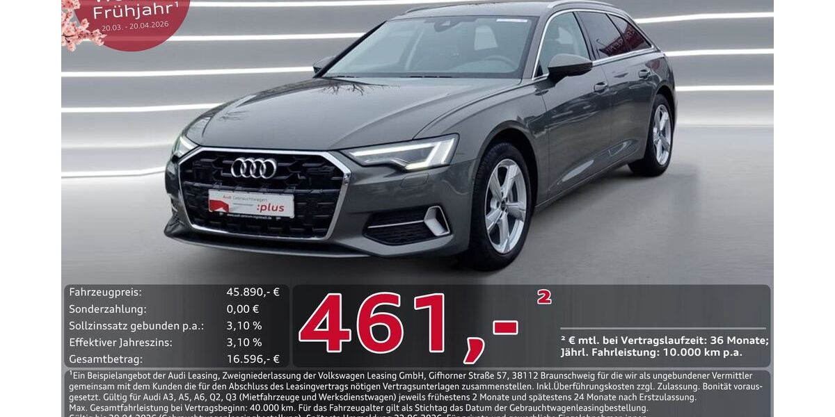 Audi A6 11.310 km 45.890 &euro; Ingolstadt 85057