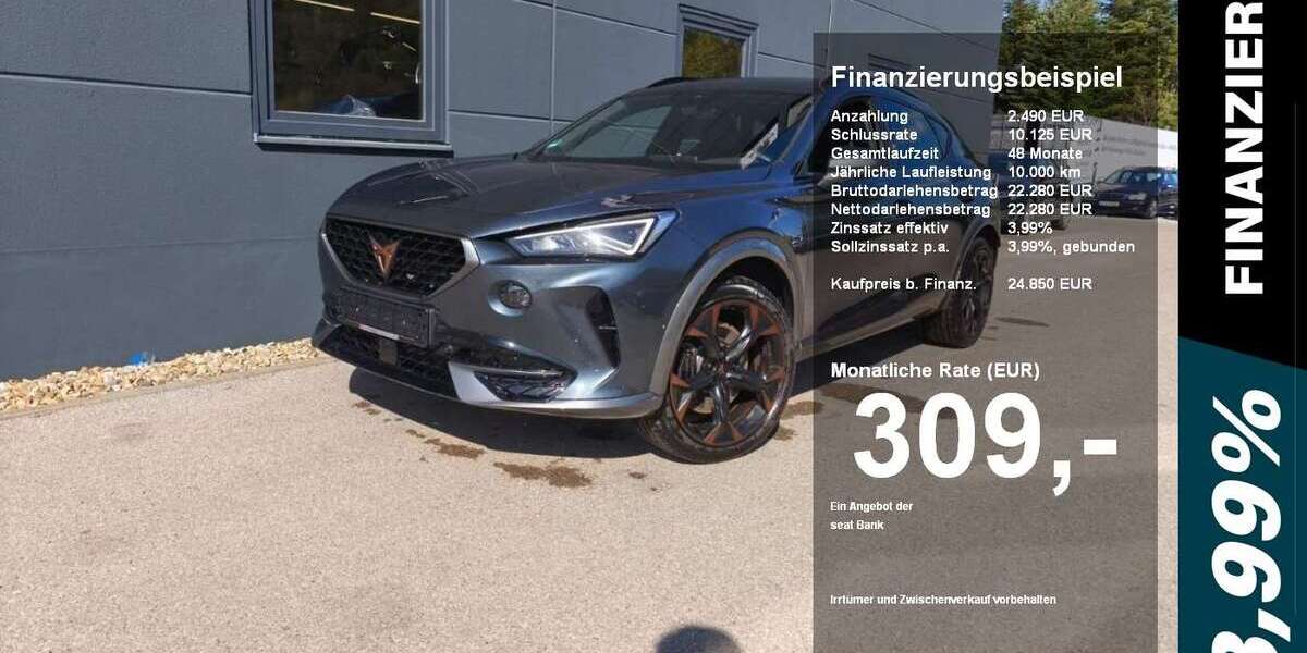 Cupra Formentor 93.650 km 24.850 &euro; Riedenburg 93339