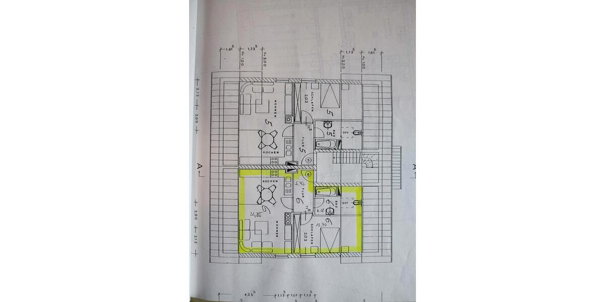 Dachgeschoßwohnung Pförring - 2 Zimmer, 46 m&sup2;, 145.000&euro; | Angebot:25172735