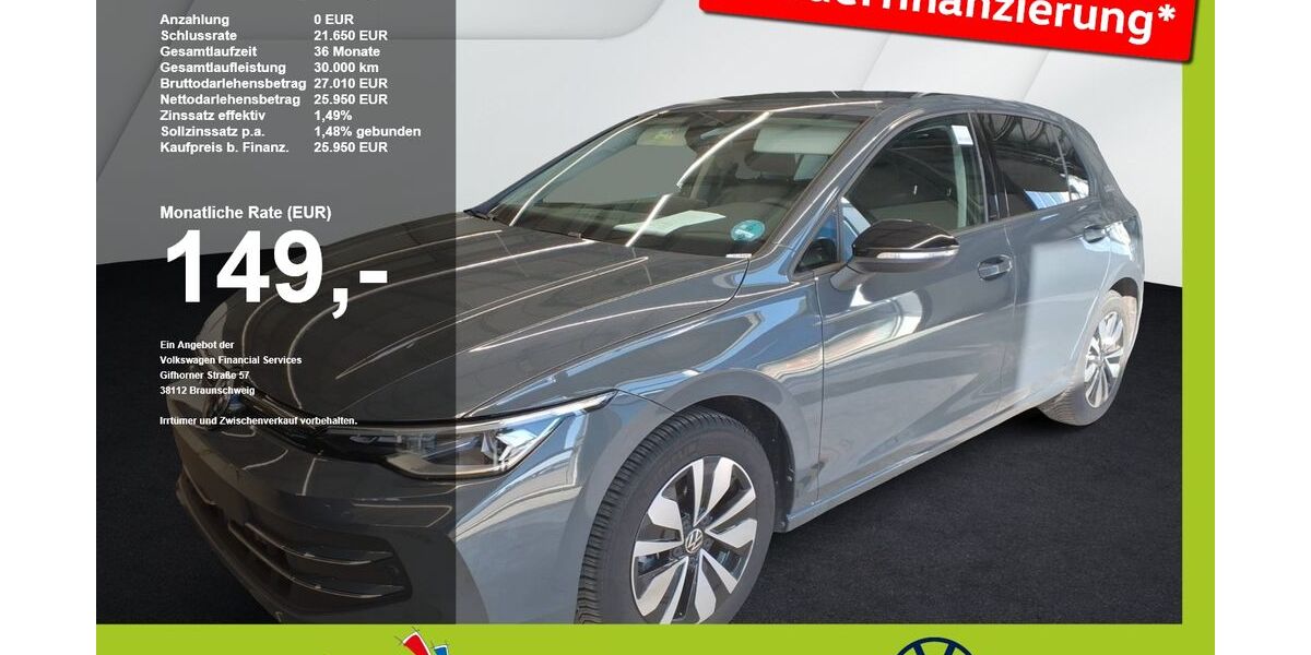 VW Golf 18.794 km 25.950 &euro; Mainburg 84048