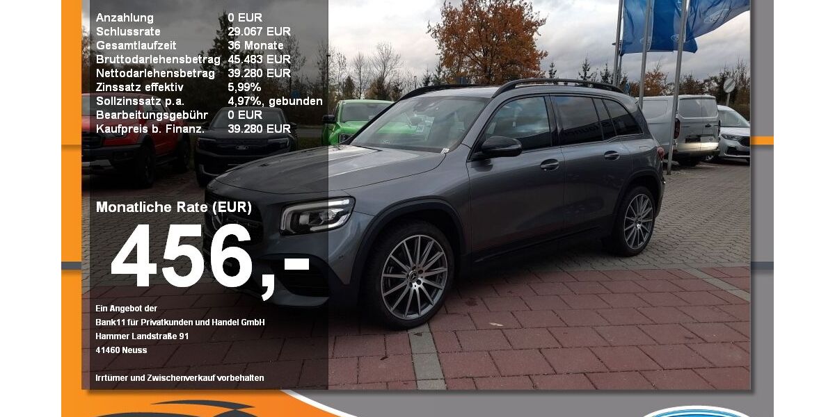 Mercedes-Benz GLB 200 4.210 km 37.900 &euro; Neustadt / Donau 93333