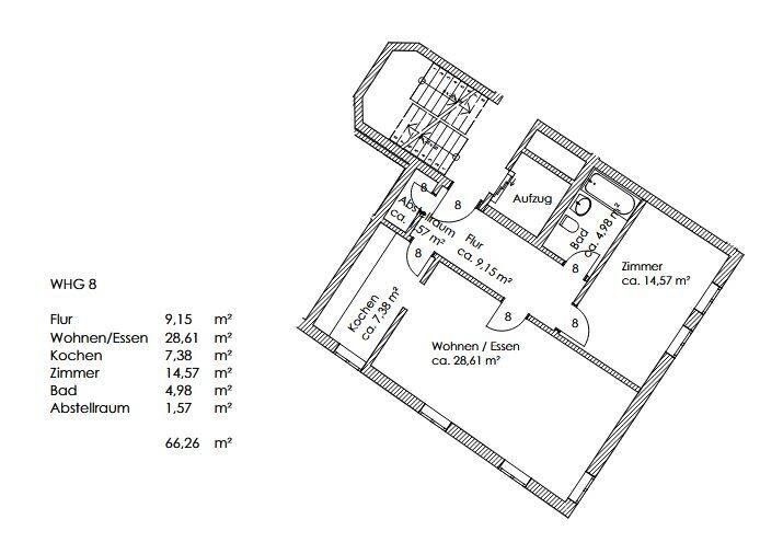 Gewerbeobjekt Ingolstadt - 2 Zimmer, 66 m&sup2;, 329.000&euro; | Angebot:25999782