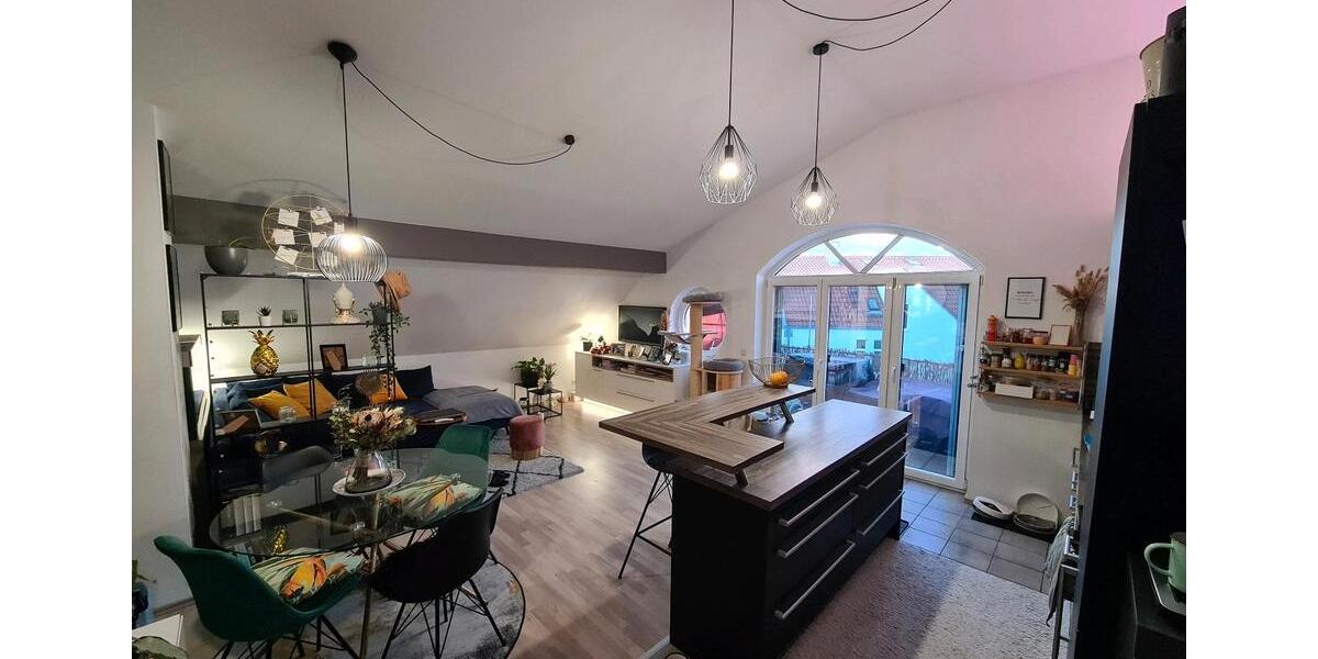 Dachgeschoßwohnung Ingolstadt Nordost - 2 Zimmer, 55 m&sup2;, 1.199&euro; | Angebot:25350114