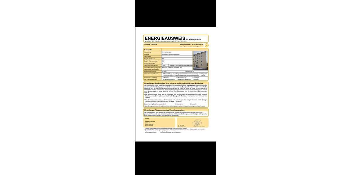 Etagenwohnung Ingolstadt Südost - 3 Zimmer, 68 m&sup2;, 275.000&euro; | Angebot:27153674