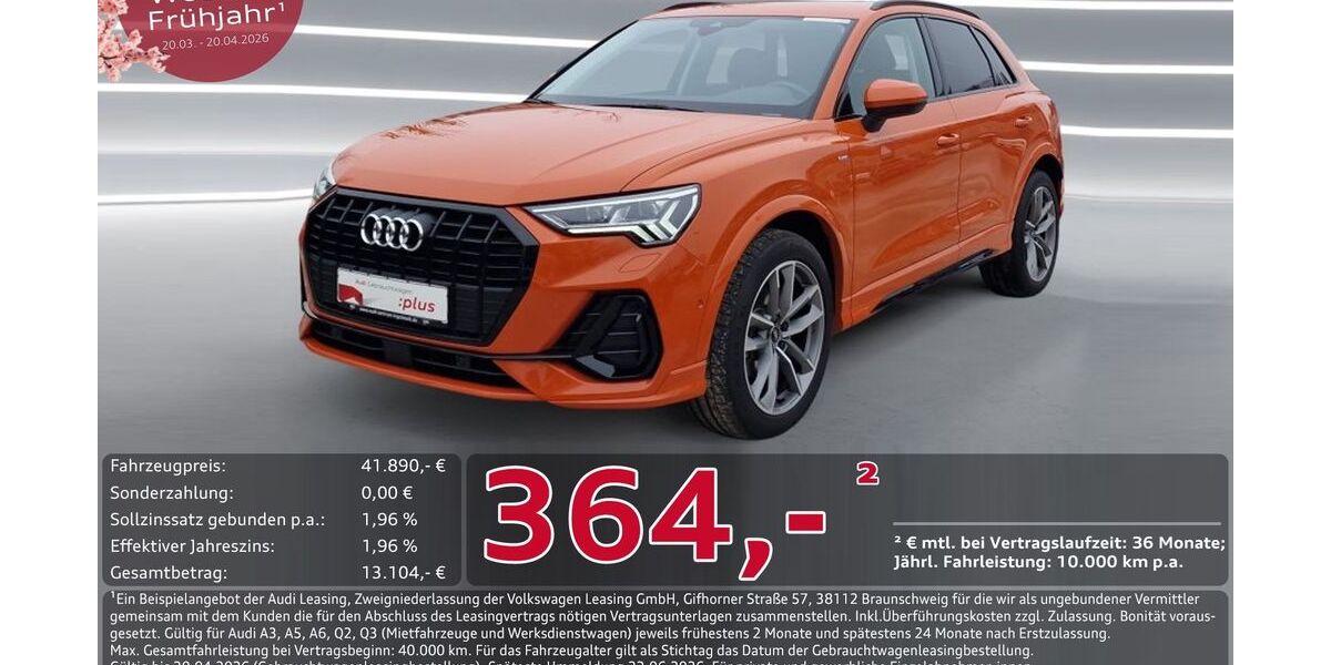 Audi Q3 3.103 km 41.390 &euro; Ingolstadt 85057