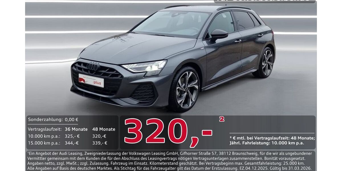 Audi A3 3.000 km 35.450 &euro; Ingolstadt 85057