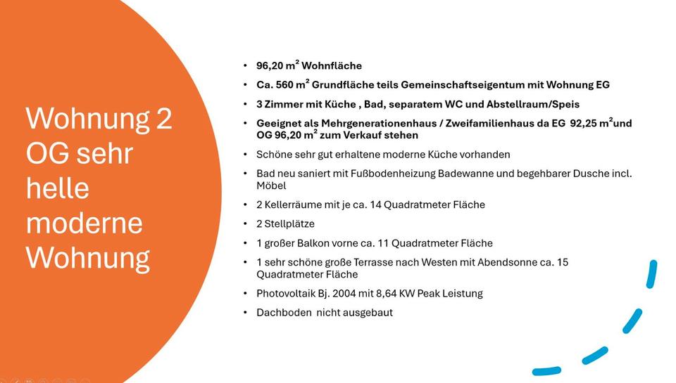 Etagenwohnung Neustadt an der Donau - 3 Zimmer, 96 m&sup2;, 326.000&euro; | Angebot:25995713