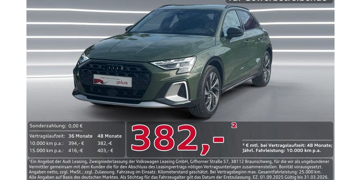 Audi A3 12.500 km 38.950 &euro; Ingolstadt 85057