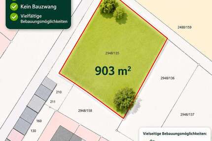 Grundstück Großmehring - 530.000&euro; | Angebot:26599561