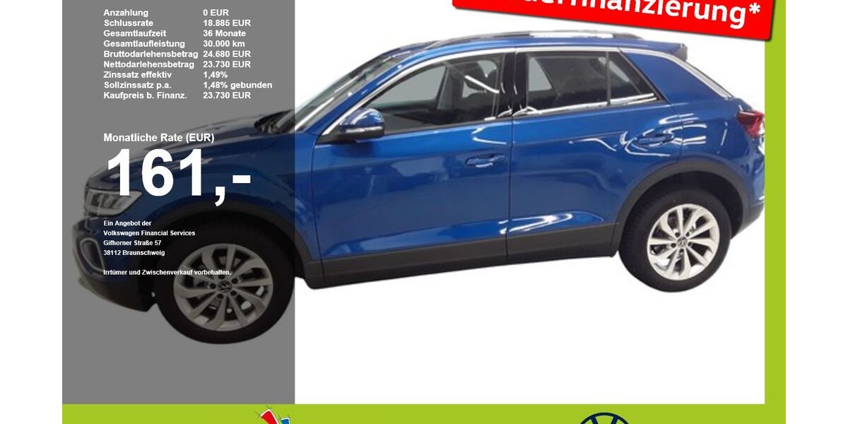 VW T-Roc 2.563 km 23.730 &euro; Mainburg 84048
