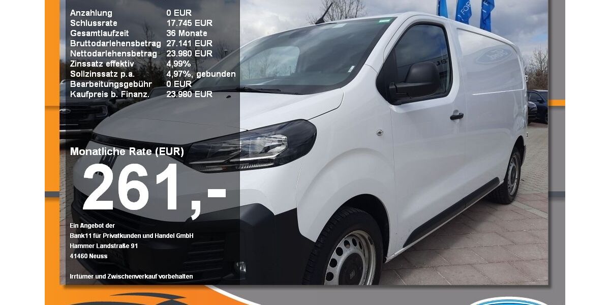 Fiat Scudo 33.010 km 23.400 &euro; Neustadt / Donau 93333