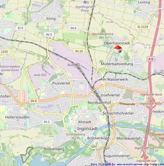 Mehrfamilienhaus, Wohnhaus Ingolstadt / Oberhaunstadt Oberhaunstadt - 4 Zimmer, 102 m&sup2;, 320.000&euro; | Angebot:25732442